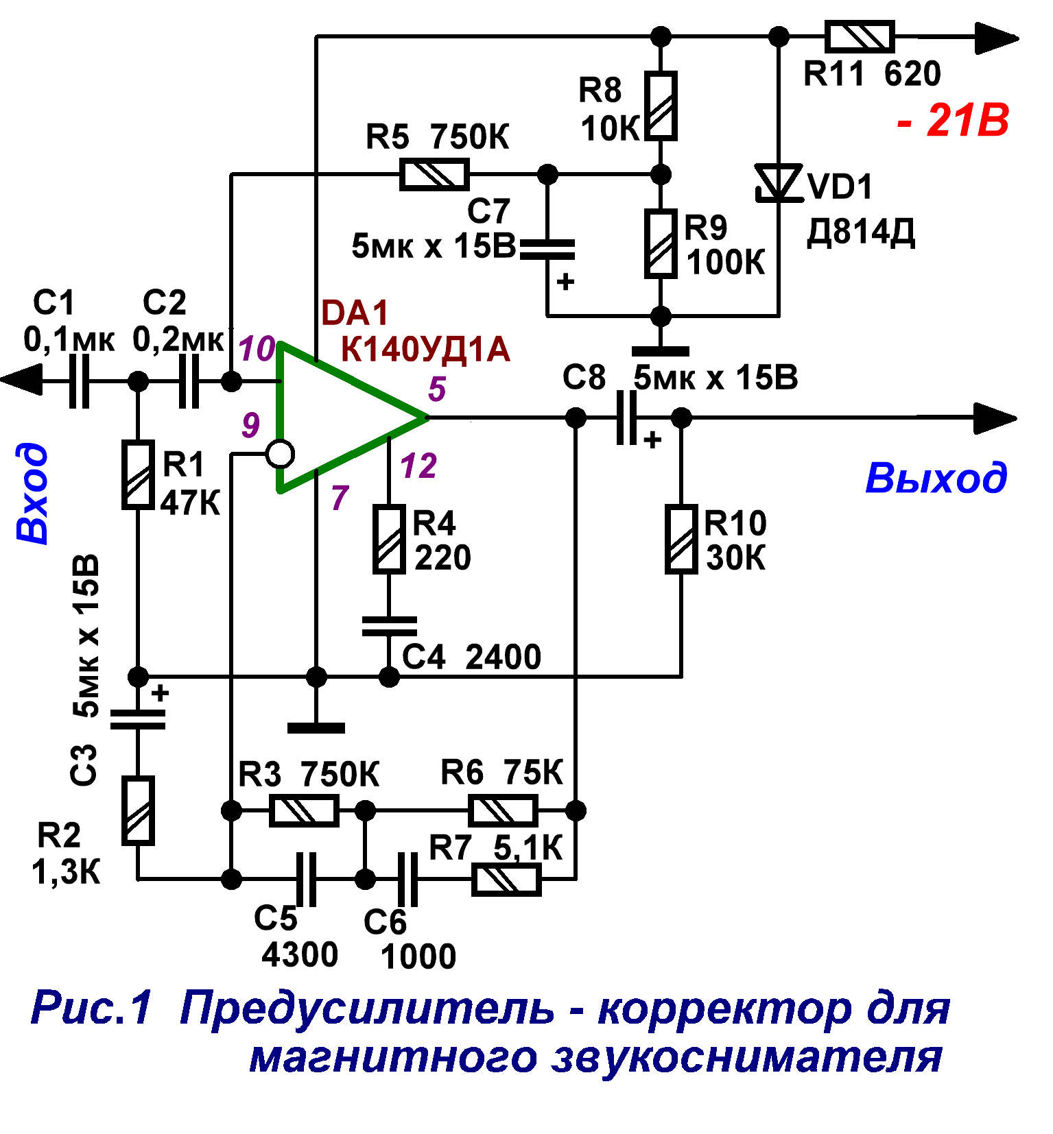 Винил корректор агеева схема